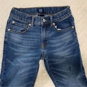 GAP Denim Girls Blue Jeans size 12 Slim Stretch Boot
